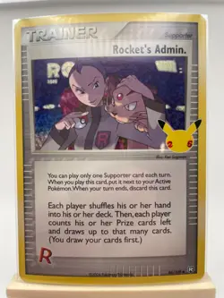 Rocket's Admin Holo (086/109) - Celebrations - Pokemon TCG - NM - Image 2