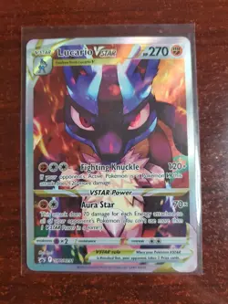 Pokemon TCG Lucario VSTAR SWSH291 Sword & Shield - Image 1