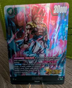 SR Super Rare SSG Shallet Giblet Dragon Ball Fusion World Legends Stamped Card - Image 1
