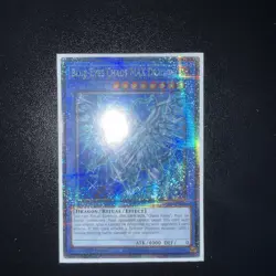 YUGIOH BLUE-EYES CHAOS MAX DRAGON QUARTER CENTURY SECRET RARE NM RA04-EN051 - Image 3