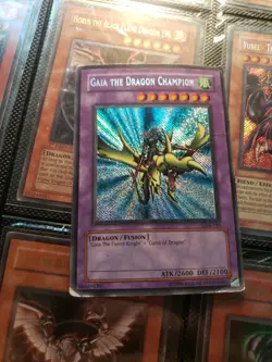 Gaia the Dragon Champion LOB-125 YuGiOh Legend of Blue Eyes White Dragon - Image 1