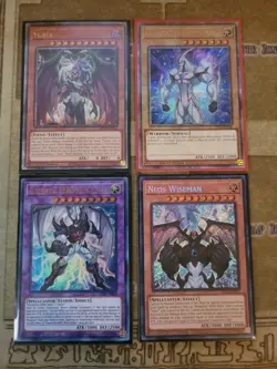 YUGIOH ELEMENTAL HERO NEOS + YUBEL + NEOS WISEMAN + ELEMENTAL HERO NEOS KLUGER - Image 1