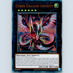 Yugioh Cyber Dragon Infinity LEDD-ENB31 1st Edition Ultra Rare Holo - NM💎 - Image 1