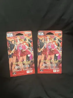 ONE PIECE Heroines EB-03 Lot x2 Sleeved Booster pack English Unopened In-hand - Image 1