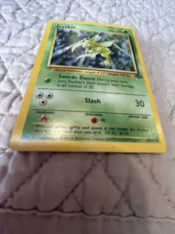 1999 Pokemon, Jungle, #26/64 Scyther, Rare card TCG - Image 4