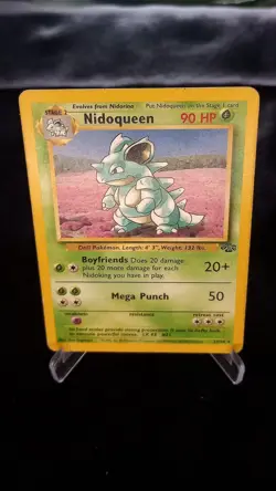 Pokemon Card TCG Nidoqueen #23 Jungle Rare Vintage - Lightly Played - Image 1