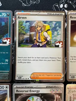 Play! Pokemon Stamp S&V Era Card Bundle - 14 Cards (All Holo/Reverse Holo) - Image 4