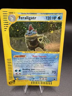 Feraligatr Holo Expedition Set Pokemon Card 12/165 WOTC MP - Image 1
