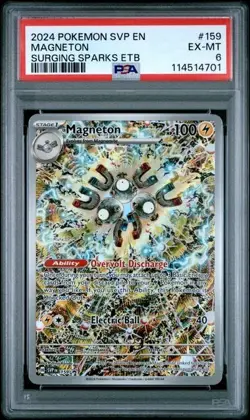 Magneton 159 Sv: Scarlet & Violet Promo Cards Holo GRADED PSA 6 - Image 1