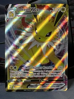 Pokemon Jolteon VMAX Holo Ultra Rare TCG Card Evolving Skies 051/203 NM/Mint - Image 1