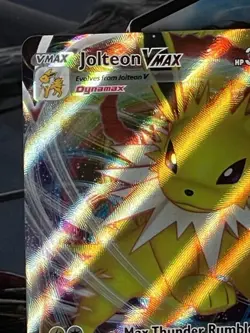 Pokemon Jolteon VMAX Holo Ultra Rare TCG Card Evolving Skies 051/203 NM/Mint - Image 3