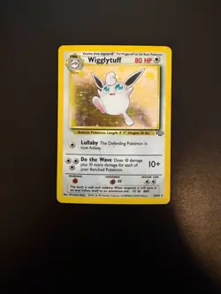 Pokemon Wigglytuff Jungle Holo Rare Card 16/64 HP80 1999 English TCG - Image 3