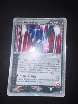 Pokemon Card Team Rocket's Sneasel EX 103/109 Set Rocket EX Returns Holo ENG - Image 1