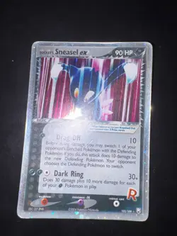 Pokemon Card Team Rocket's Sneasel EX 103/109 Set Rocket EX Returns Holo ENG - Image 2