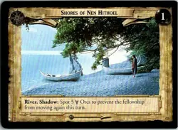 Lord Of The Rings Black Rider TCG Card 12U191 Shore Of Nen Hithoel - Image 1