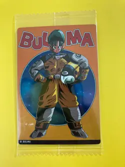 Bulma 2-14 N Dragon Ball Super Wafer Card BANDAI Japanese Very Rare JP - Image 3