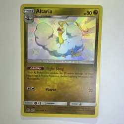 Pokemon Altaria SV37/SV94 Hidden Fates Shiny Vault Shiny Holo Rare Stage 1 Card - Image 1