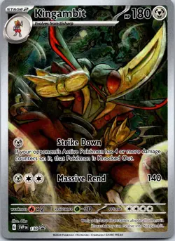 Kingambit - 130 SV: Scarlet & Violet Promo Cards Promo Holo NM - Image 1