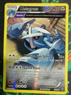 Metagross 50/98 Rare Reverse Holo XY - Ancient Origins Pokemon Card - Image 1