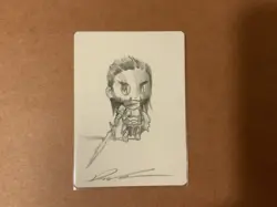 MTG Magic Path to Exile Signed Alter Sketch Proof x1 SS2 Daarken - Image 2