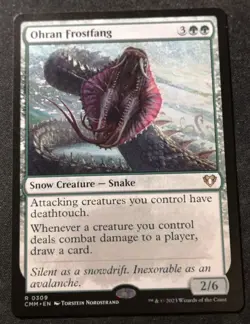 Ohran Frostfang - CMM - MTG - EN - NM - 0309 - Image 1