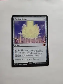 MTG - Radiant Lotus - Aetherdrift- Regular Mythic #0240 - Image 1