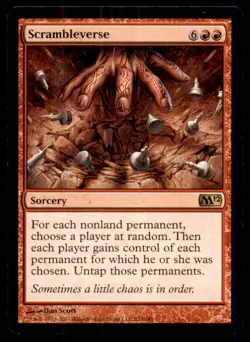 Scrambleverse LP Light Play Magic 2012 MTG [11915] - Image 1