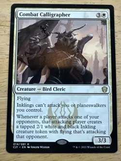 MTG / Combat Calligrapher / C21 / #014 / Regular / Rare / NM Strixhaven - Image 1