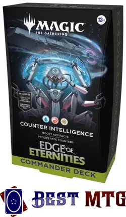 Magic The Gathering MTG Edge of Eternities Commander Deck - Counter Intelligence - Image 1