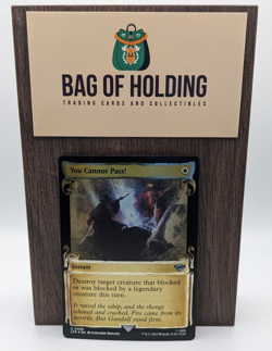 You Cannot Pass! - Showcase Scroll Foil - Lord of the Rings - NM - MTG - Image 1