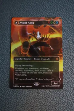 Avatar Aang (Raised Foil) - Magic the Gathering - #363, Near Mint - Image 4