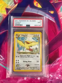 Pidgeot 2/18 Southern Islands PSA Graded 9 Pokemon Trading Card Game - Image 1