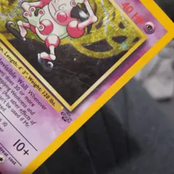 Mr. Mime Holo 6/64 Jungle RARE Pokemon - Image 4