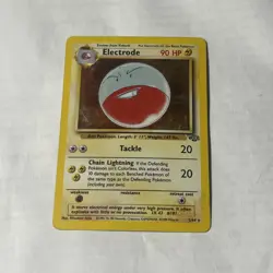 Pokemon TCG Electrode Jungle 2/64 Holo Unlimited Holo Rare - Image 1
