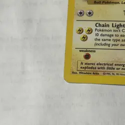Pokemon TCG Electrode Jungle 2/64 Holo Unlimited Holo Rare - Image 3