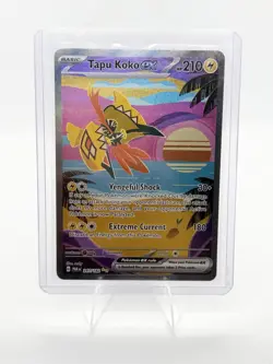 Pokemon TCG Tapu Koko EX 247/182 Paradox Rift Special Illustration Near Mint NM - Image 1