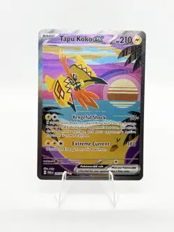 Pokemon TCG Tapu Koko EX 247/182 Paradox Rift Special Illustration Near Mint NM - Image 3