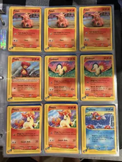 Wizards of the Coast Expedition Base Set Lot — Pokemon TCG, Mareep, Abra, Geodu… - Image 3