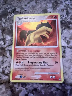 Pokemon Typhlosion Mysterious Treasures - 16/123 - Holo Rare - Image 1
