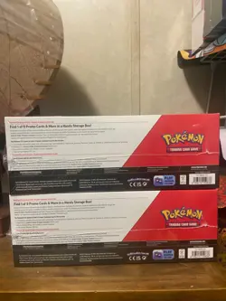 Lot of 2 Sam’s Club Pokemon Prismatic Evolutions Surprise Boxes & Booster Bundle - Image 2