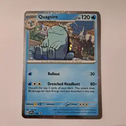 Pokemon TCG Quagsire Cosmos Holo 156 Black Star Promo Surging Sparks - Image 1