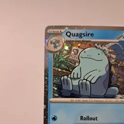 Pokemon TCG Quagsire Cosmos Holo 156 Black Star Promo Surging Sparks - Image 2