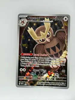 2023 Pokemon Scarlet & Violet Noctowl 141 NM - Image 1