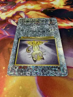 Meowth 53/110 HP-DMG Reverse Holo Legendary Collection 2002 WoTC Pokemon TCG - Image 3
