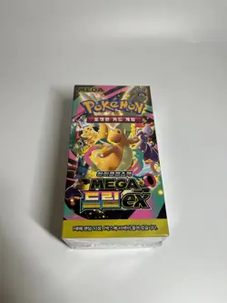 Pokemon TCG MEGA Dream Ex Display Booster Box Sealed OVP Korean With Shrink - Image 1