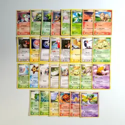 30x Pokemon Karten Vintage Sammlung gemischt div. Set TCG non Holo /W36 - Image 2