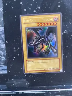 Yu-Gi-Oh! TCG Red-Eyes B. Dragon Joey SDJ-001 Unlimited Ultra Rare - Image 1