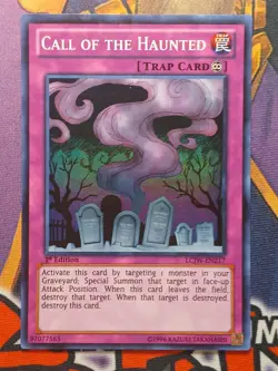 Call of the Haunted - LCJW-EN217 - Super Rare - 1st Ed - EX Yugioh GOAT Format - Image 1