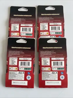 One Piece Heroines Sleeved Booster Pack Lot X4 eb-03 Factory Sealed Bandai - Image 2