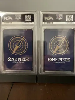 One Piece CCG Black Maria And Yamato Illustration Box Promo PSA 10 Sequential - Image 4